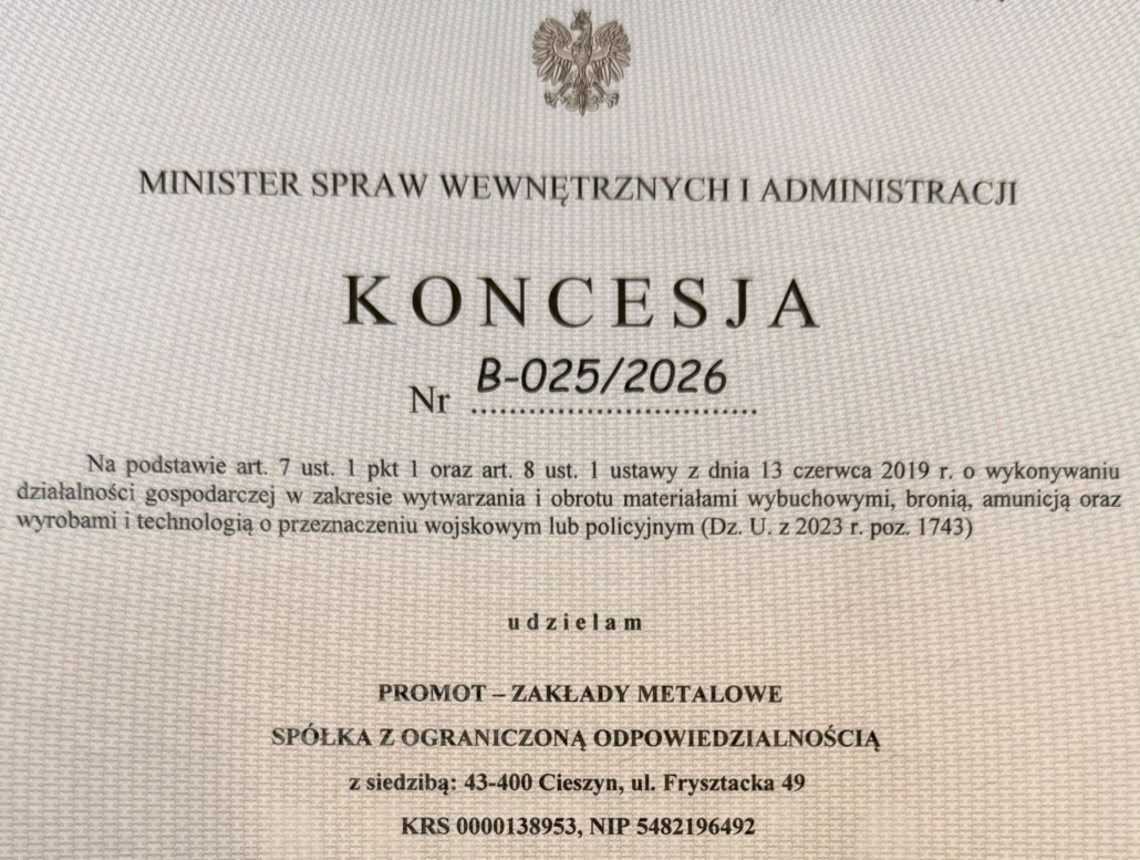 defence KONCESJA